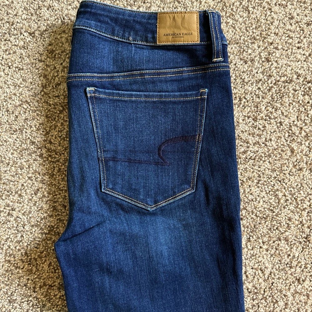 American Eagle Outfitters High-Rise skinny jeans with 4 way super stretch